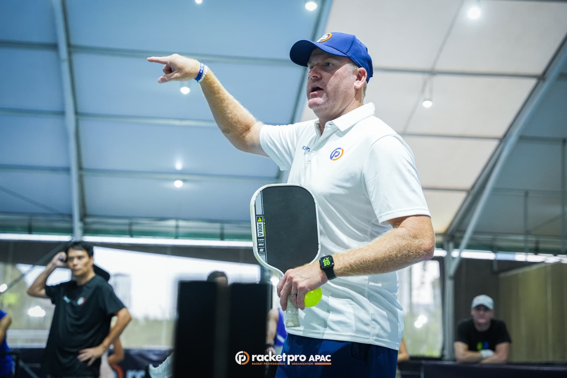 Course details visualization showing pickleball training